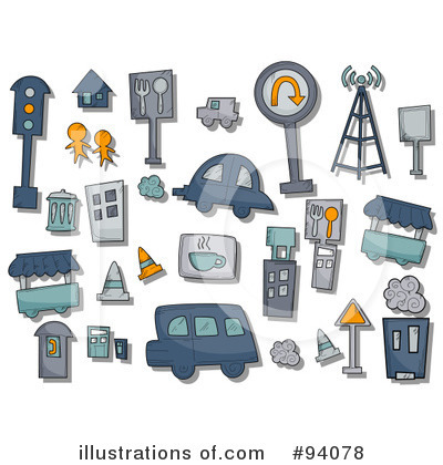 Royalty-Free (RF) Transportation Clipart Illustration by BNP Design Studio - Stock Sample #94078