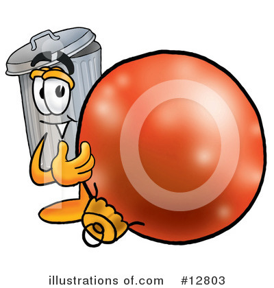 Trash Can Character Clipart #12803 by Toons4Biz