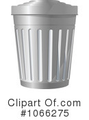 Trash Can Clipart #1066275 by Vector Tradition SM