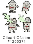 Trash Can Clipart #1205371 by lineartestpilot