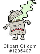 Trash Can Clipart #1205407 by lineartestpilot