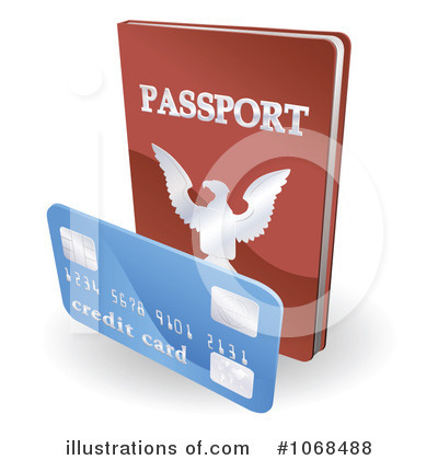 Passport Clipart #1068488 by AtStockIllustration