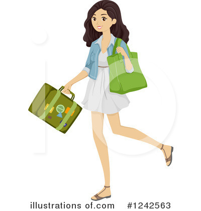 Luggage Clipart #1242563 by BNP Design Studio