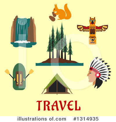 Royalty-Free (RF) Travel Clipart Illustration by Vector Tradition SM - Stock Sample #1314935