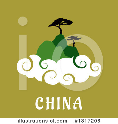 Asia Clipart #1317208 by Vector Tradition SM