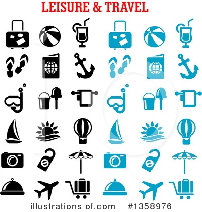 Suitcase Clipart #1358976 by Vector Tradition SM