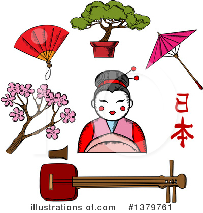 Bamboo Clipart #1379761 by Vector Tradition SM