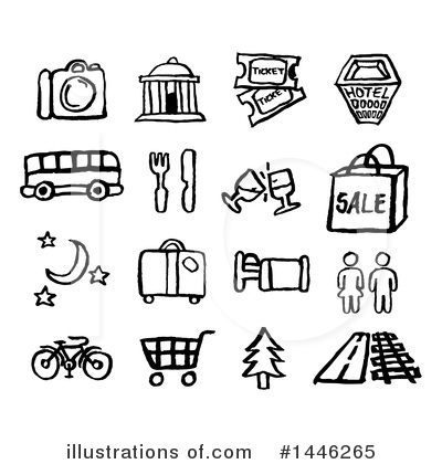 Bed Clipart #1446265 by AtStockIllustration