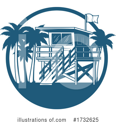 Lifeguard Clipart #1732625 by Vector Tradition SM