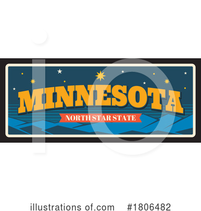 Minnesota Clipart #1806482 by Vector Tradition SM