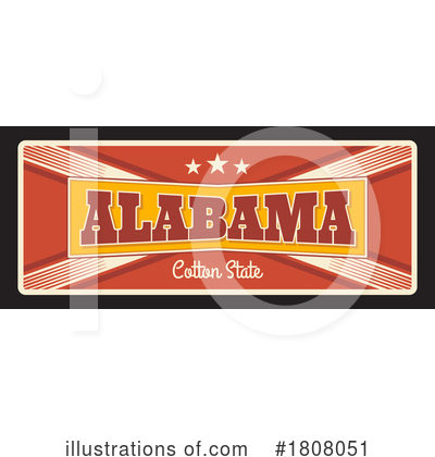 Alabama Clipart #1808051 by Vector Tradition SM