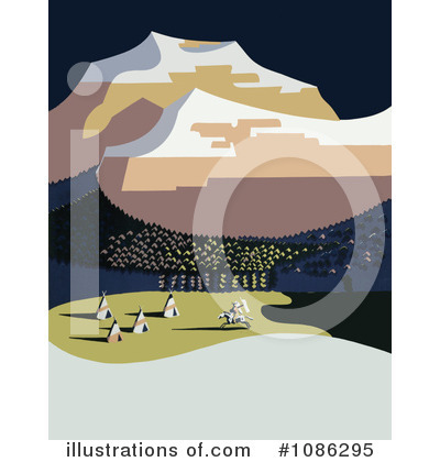 Royalty-Free (RF) Travel Posters Clipart Illustration by JVPD - Stock Sample #1086295