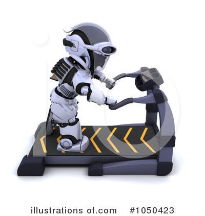 Treadmill Clipart #1050423 by KJ Pargeter