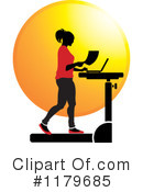 Treadmill Clipart #1179685 by Lal Perera