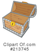 Treasure Chest Clipart #213745 by visekart