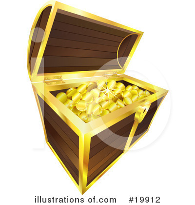 Treasure Clipart #19912 by AtStockIllustration