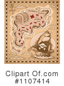Treasure Map Clipart #1107414 by visekart