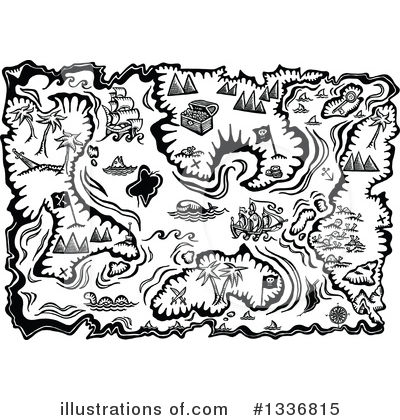 Treasure Map Clipart #1336815 by Prawny