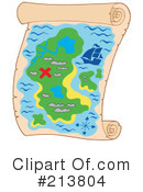 Treasure Map Clipart #213804 by visekart