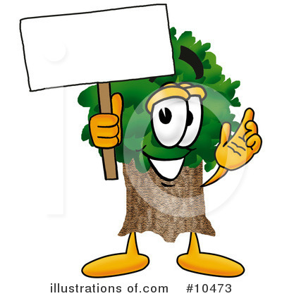 Royalty-Free (RF) Tree Clipart Illustration by Mascot Junction - Stock Sample #10473