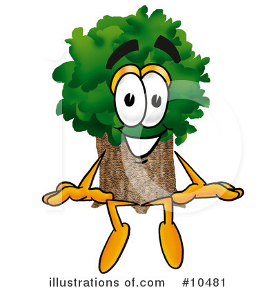 Tree Clipart #10481 by Mascot Junction
