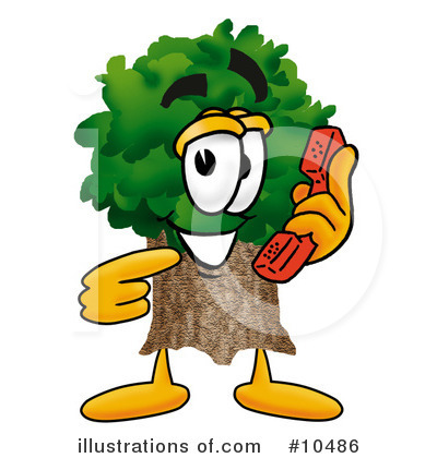 Royalty-Free (RF) Tree Clipart Illustration by Mascot Junction - Stock Sample #10486