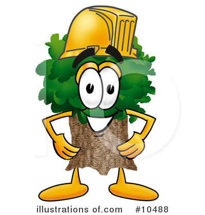 Royalty-Free (RF) Tree Clipart Illustration by Mascot Junction - Stock Sample #10488