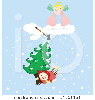 Trees Clipart #1051151 by Cherie Reve