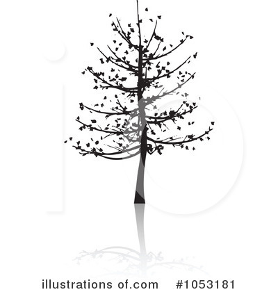 Royalty-Free (RF) Tree Clipart Illustration by KJ Pargeter - Stock Sample #1053181