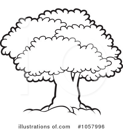 Royalty-Free (RF) Tree Clipart Illustration by Lal Perera - Stock Sample #1057996