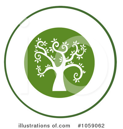 Royalty-Free (RF) Tree Clipart Illustration by Hit Toon - Stock Sample #1059062