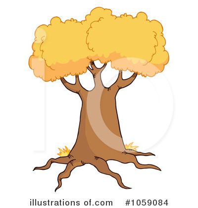 Royalty-Free (RF) Tree Clipart Illustration by Hit Toon - Stock Sample #1059084