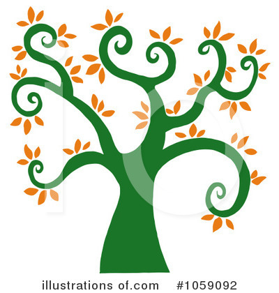 Royalty-Free (RF) Tree Clipart Illustration by Hit Toon - Stock Sample #1059092