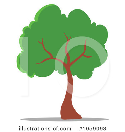 Royalty-Free (RF) Tree Clipart Illustration by Hit Toon - Stock Sample #1059093