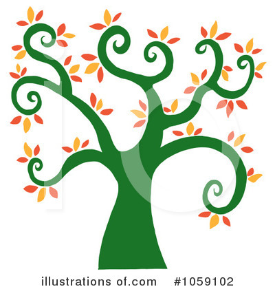 Royalty-Free (RF) Tree Clipart Illustration by Hit Toon - Stock Sample #1059102