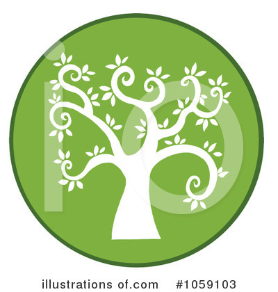Royalty-Free (RF) Tree Clipart Illustration by Hit Toon - Stock Sample #1059103
