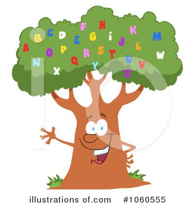 Royalty-Free (RF) Tree Clipart Illustration by Hit Toon - Stock Sample #1060555