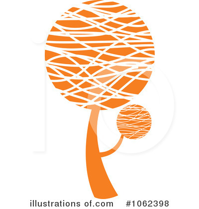 Orange Tree Clipart #1062398 by Vector Tradition SM