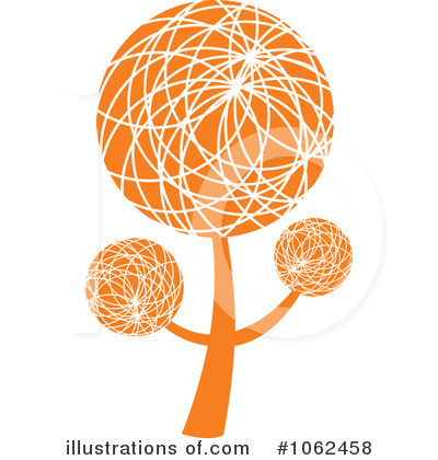Orange Tree Clipart #1062458 by Vector Tradition SM