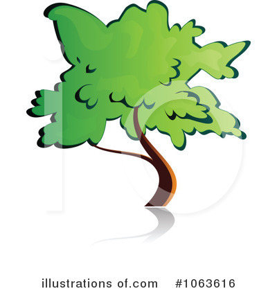 Royalty-Free (RF) Tree Clipart Illustration by Vector Tradition SM - Stock Sample #1063616