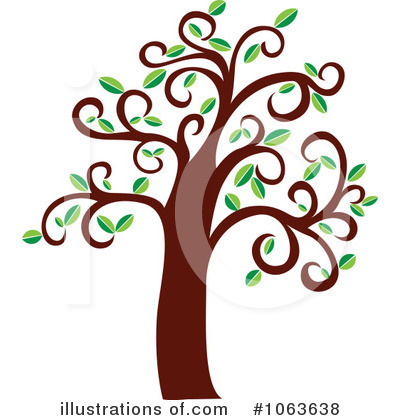 Royalty-Free (RF) Tree Clipart Illustration by Vector Tradition SM - Stock Sample #1063638