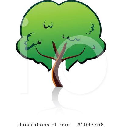 Royalty-Free (RF) Tree Clipart Illustration by Vector Tradition SM - Stock Sample #1063758