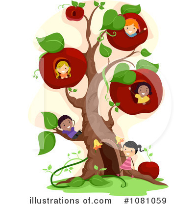 Apple Tree Clipart #1081059 by BNP Design Studio