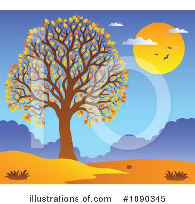 Royalty-Free (RF) Tree Clipart Illustration by visekart - Stock Sample #1090345