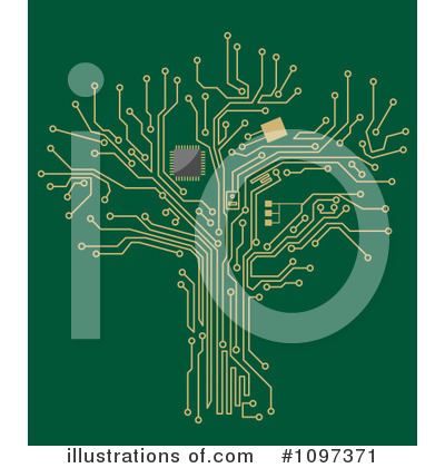 Trees Clipart #1097371 by Vector Tradition SM