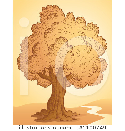 Royalty-Free (RF) Tree Clipart Illustration by visekart - Stock Sample #1100749