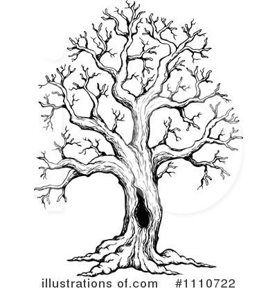Royalty-Free (RF) Tree Clipart Illustration by visekart - Stock Sample #1110722