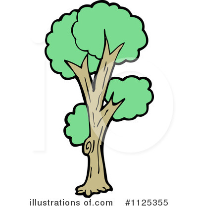 Royalty-Free (RF) Tree Clipart Illustration by lineartestpilot - Stock Sample #1125355