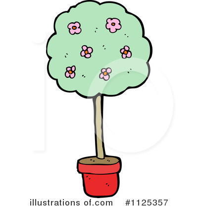 Royalty-Free (RF) Tree Clipart Illustration by lineartestpilot - Stock Sample #1125357