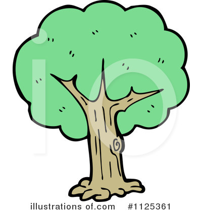 Royalty-Free (RF) Tree Clipart Illustration by lineartestpilot - Stock Sample #1125361